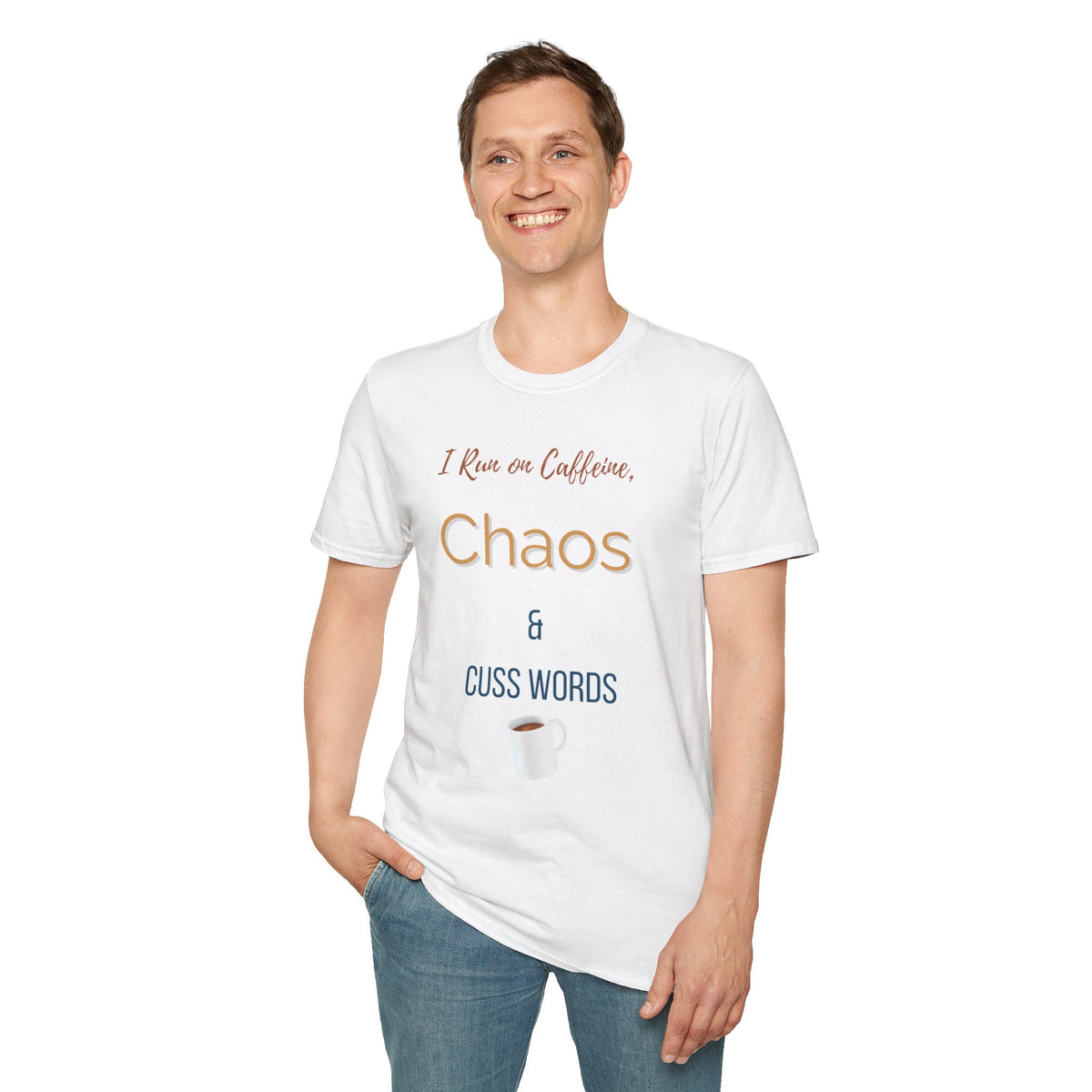 Coffee, Chaos & Cuss Words T-Shirt