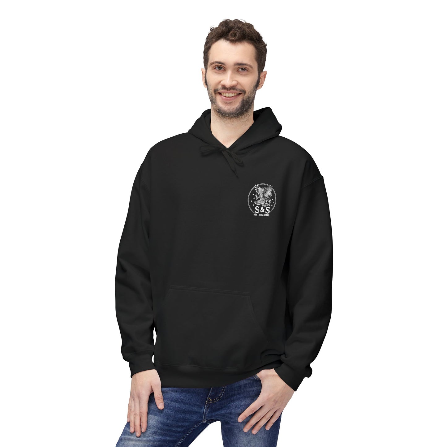 Calming Hustle Hoodie — Yin Yang Koi Graphic Sweatshirt
