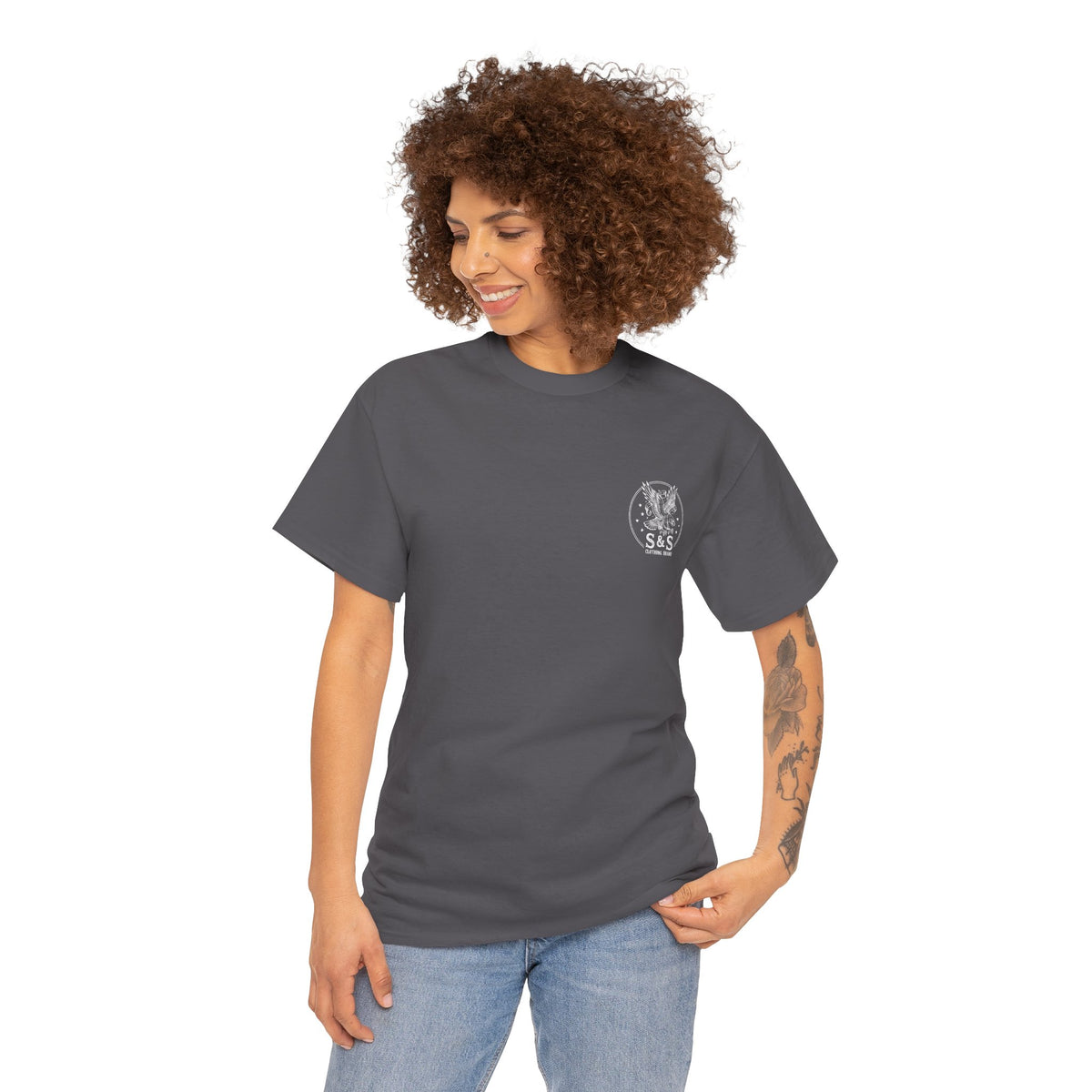 Calming Hustle Tee — Yin Yang Koi Graphic T-Shirt