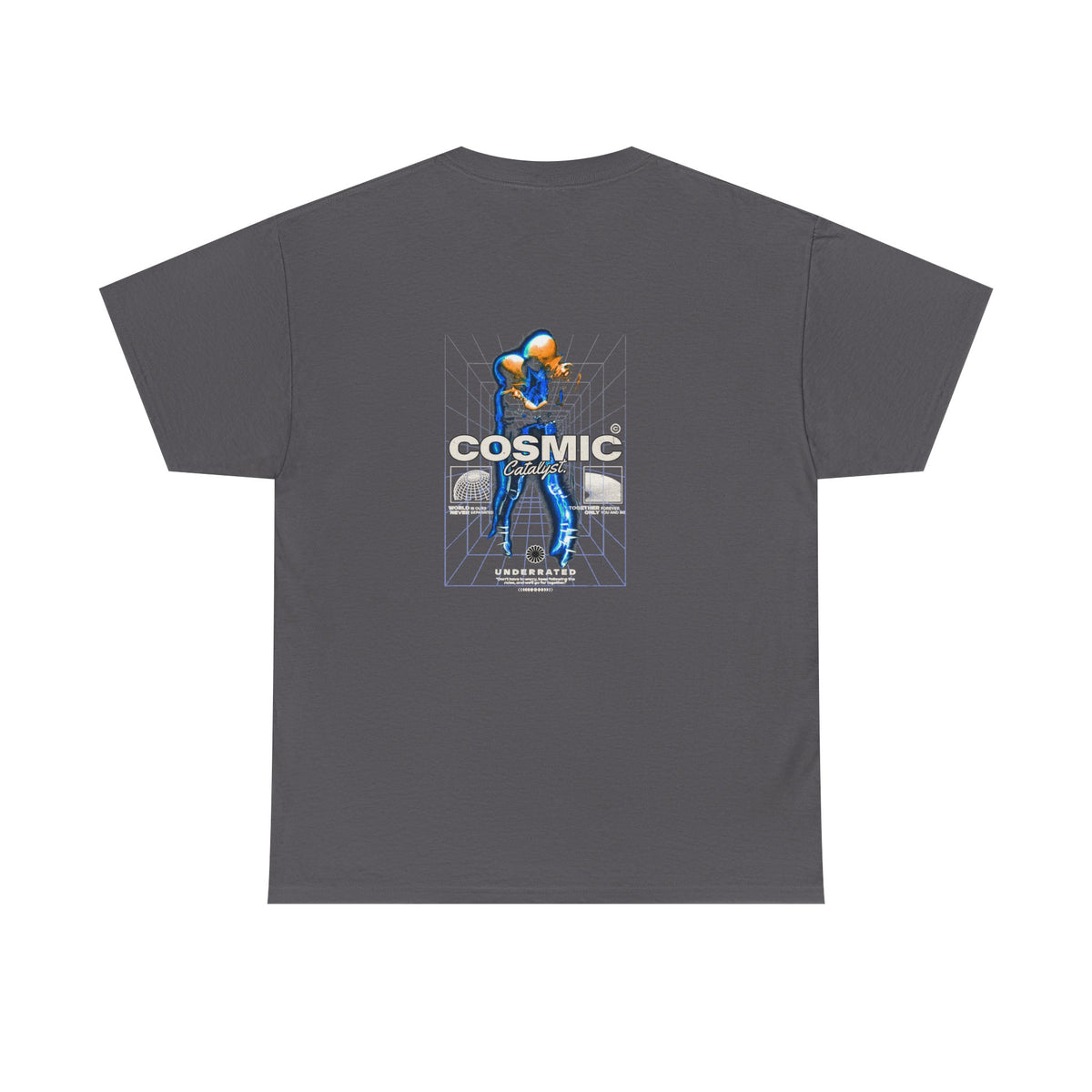 Cosmic Catalyst T-Shirt — Futuristic Sci-Fi Graphic Tee