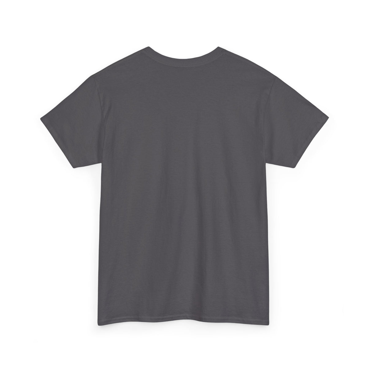 White Badge Tee — Minimalist Smiley Shield Chest Logo T‑Shirt