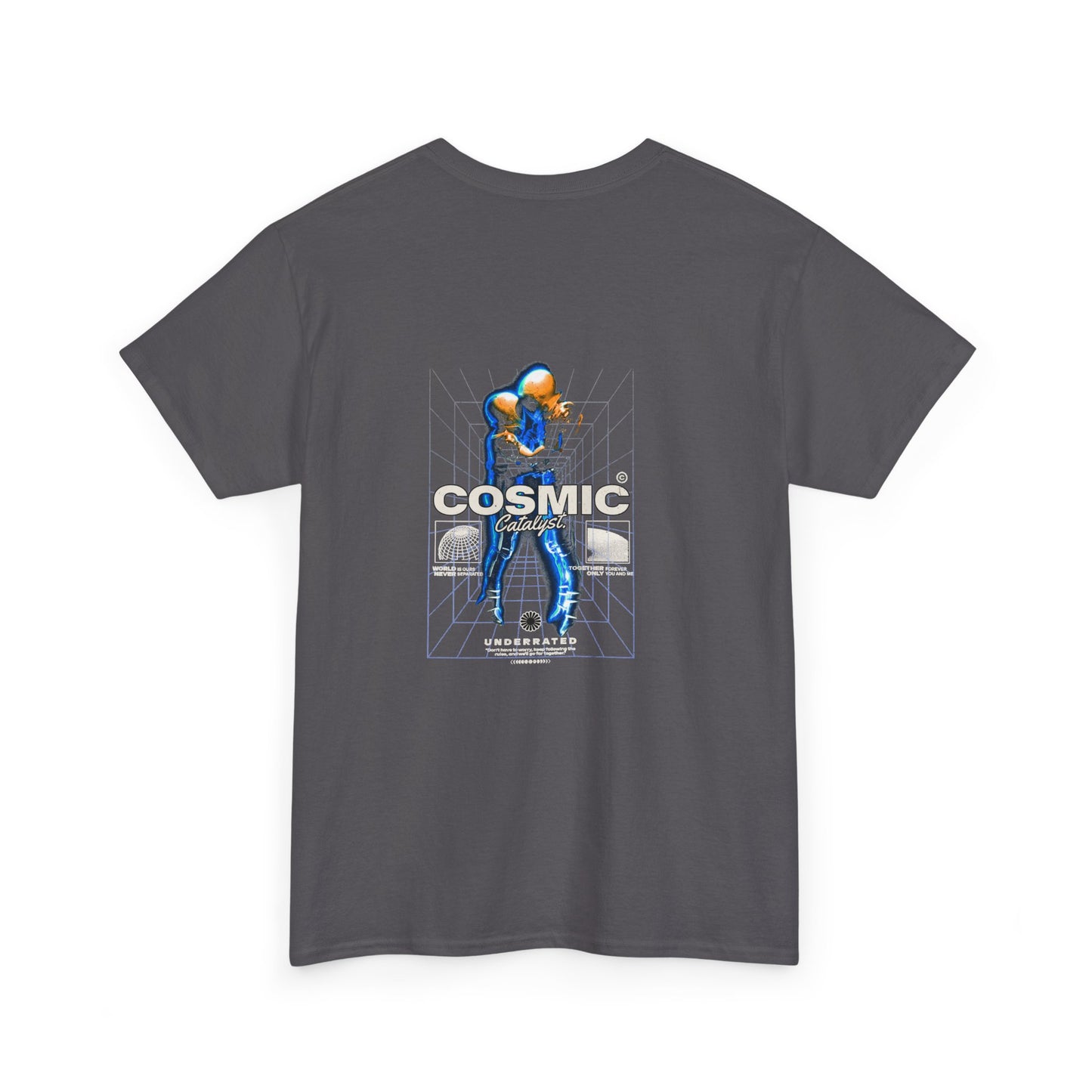 Cosmic Catalyst T-Shirt — Futuristic Sci-Fi Graphic Tee