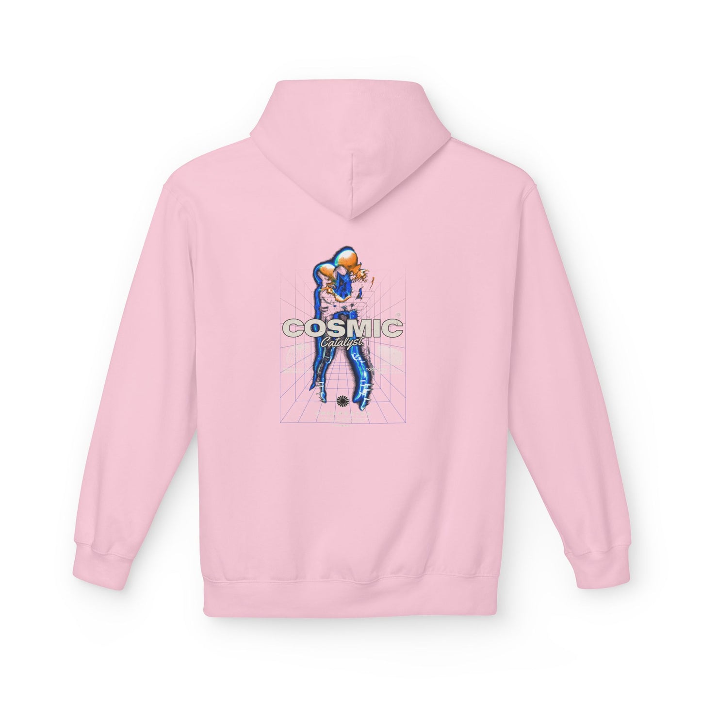 Cosmic Catalyst Graphic Hoodie — Futuristic Sci-Fi
