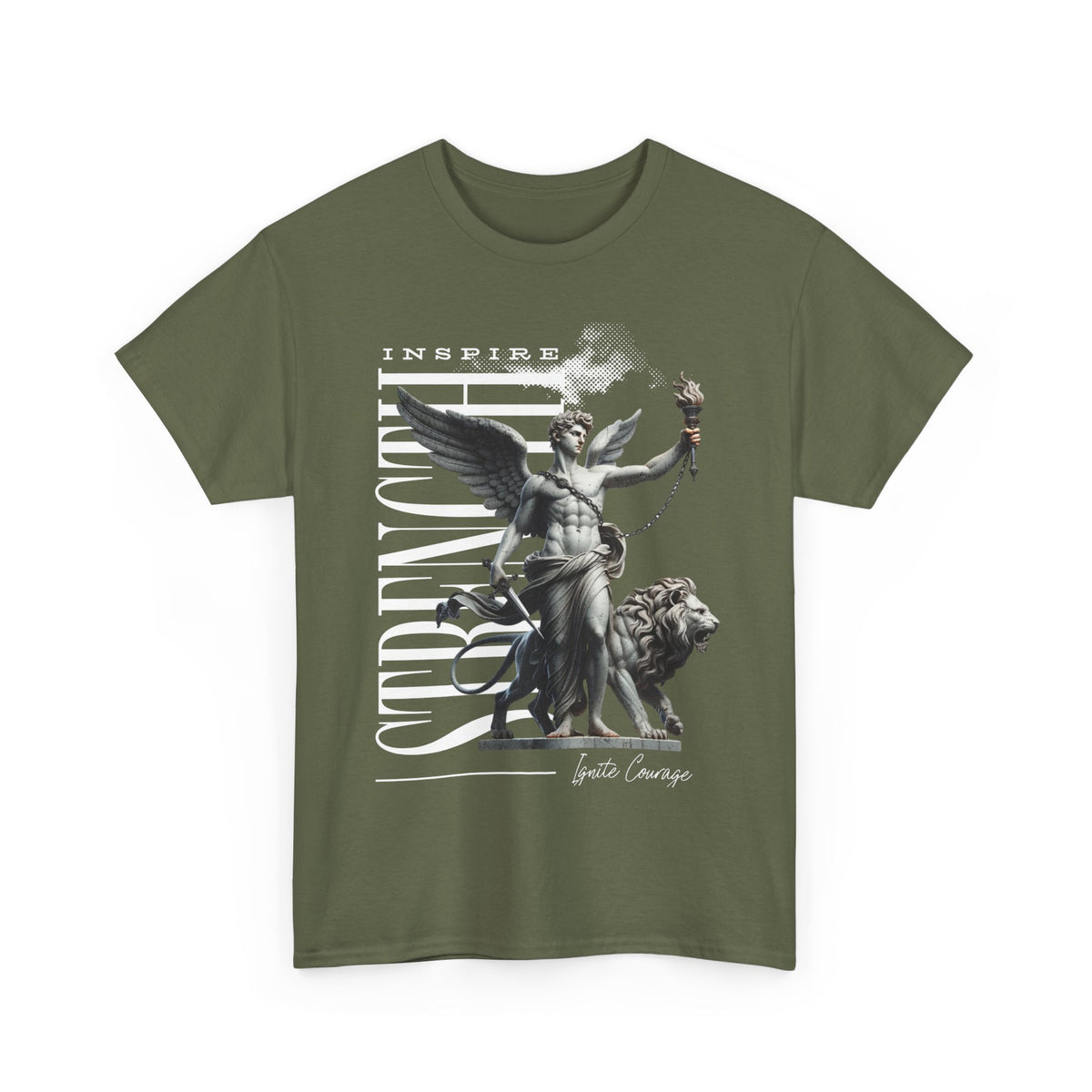 Angel Tee —  Angel Statue Graphic Shirt