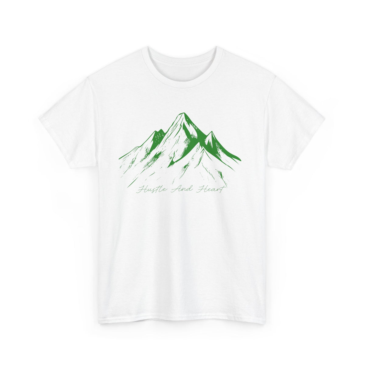 Mountain Sketch Tee — "Explore. Rest. Repeat." Graphic T-Shirt