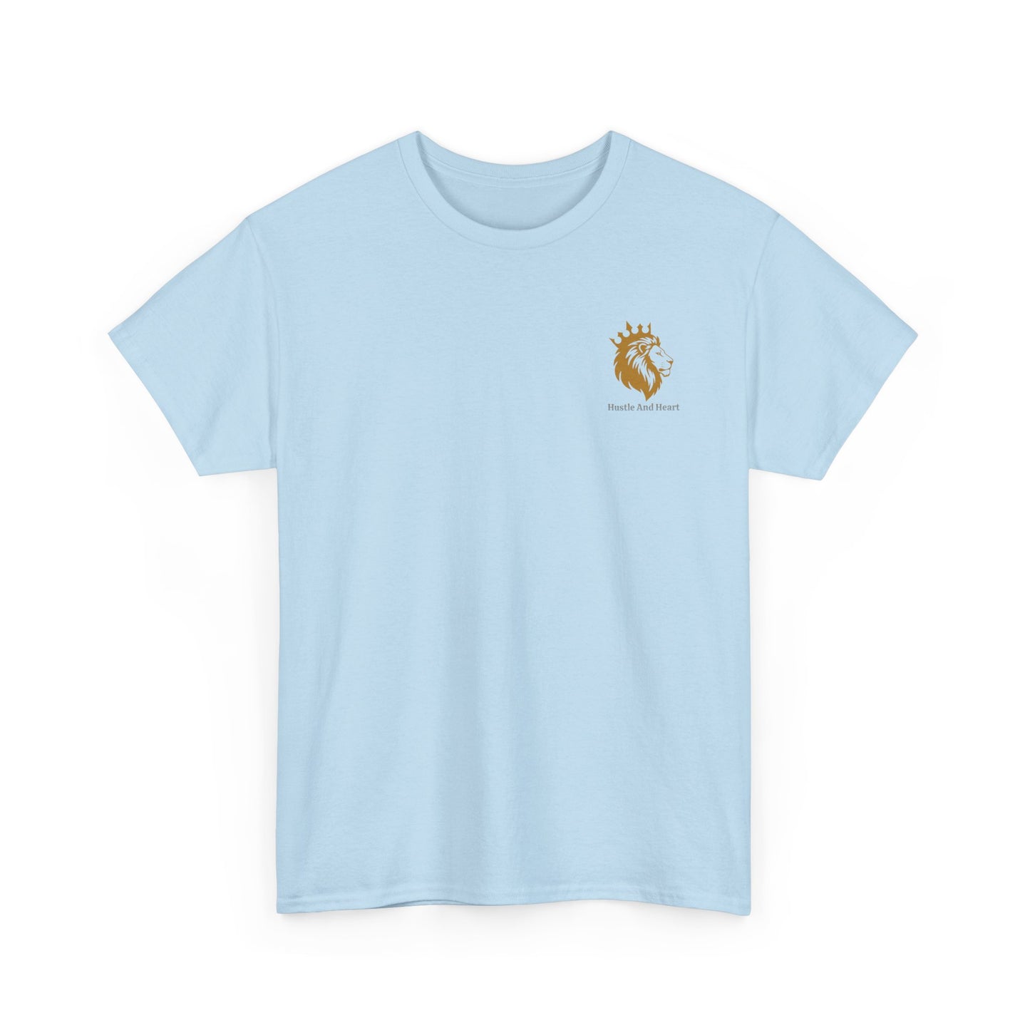 T-Shirt — Minimal Golden Deer Chest Logo Tee