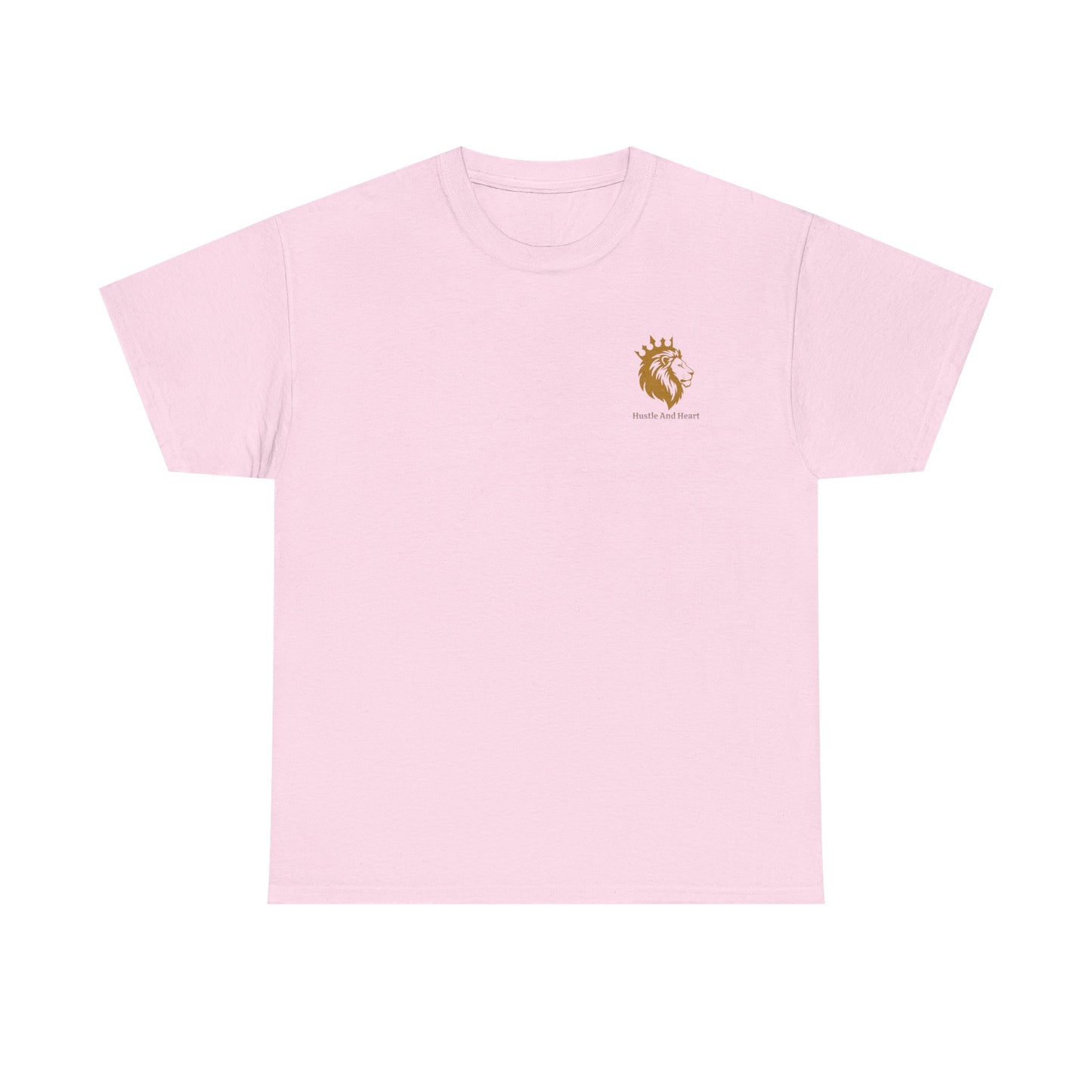 T-Shirt — Minimal Golden Deer Chest Logo Tee