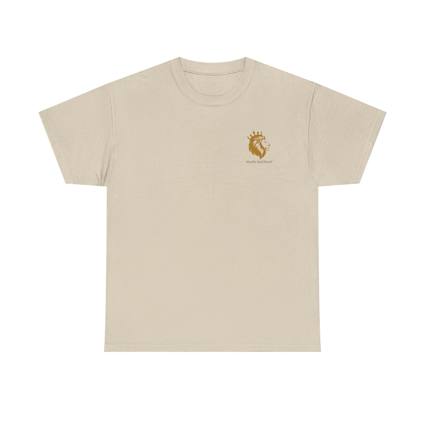 T-Shirt — Minimal Golden Deer Chest Logo Tee