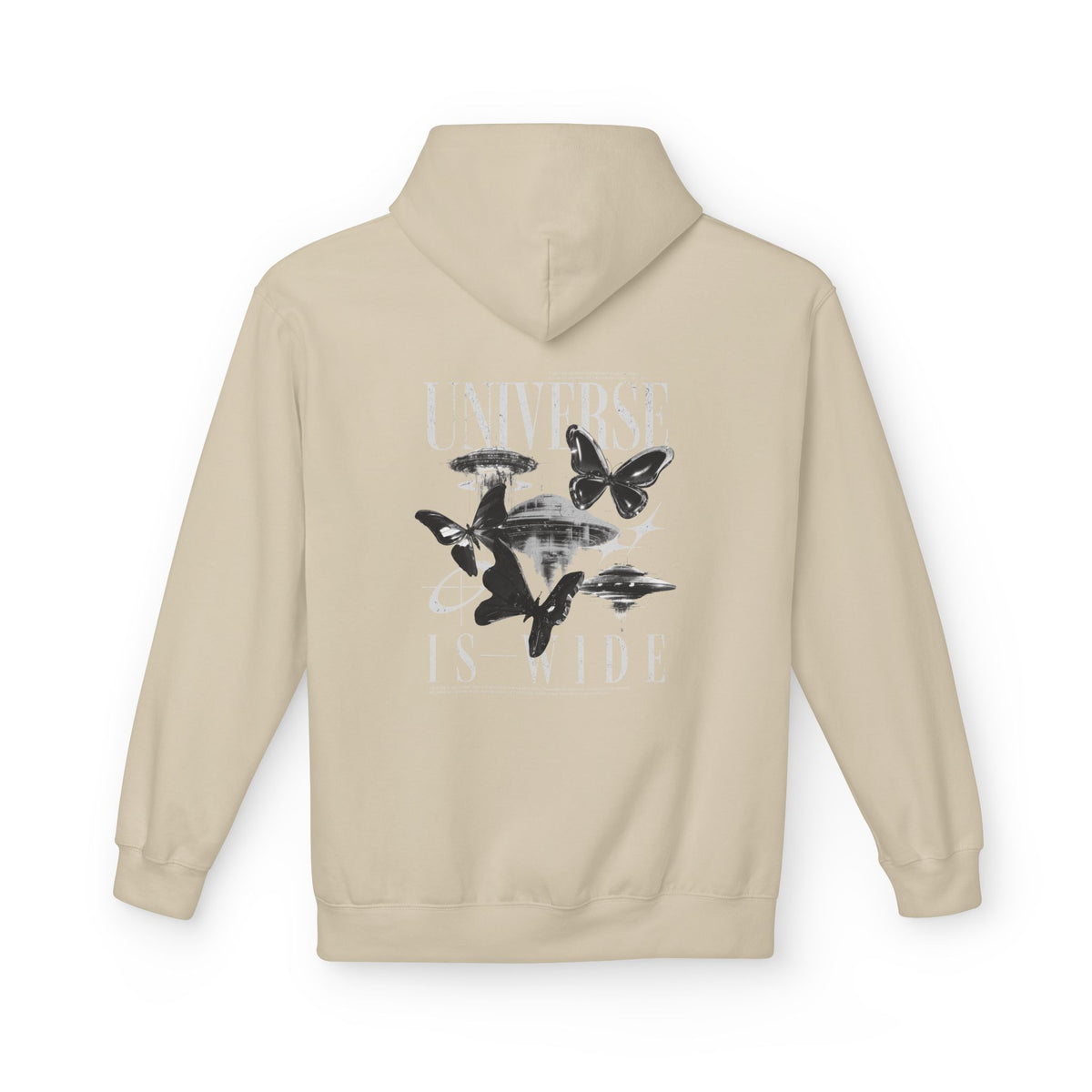 Universe Is Wide Graphic Hoodie — Space Exploration