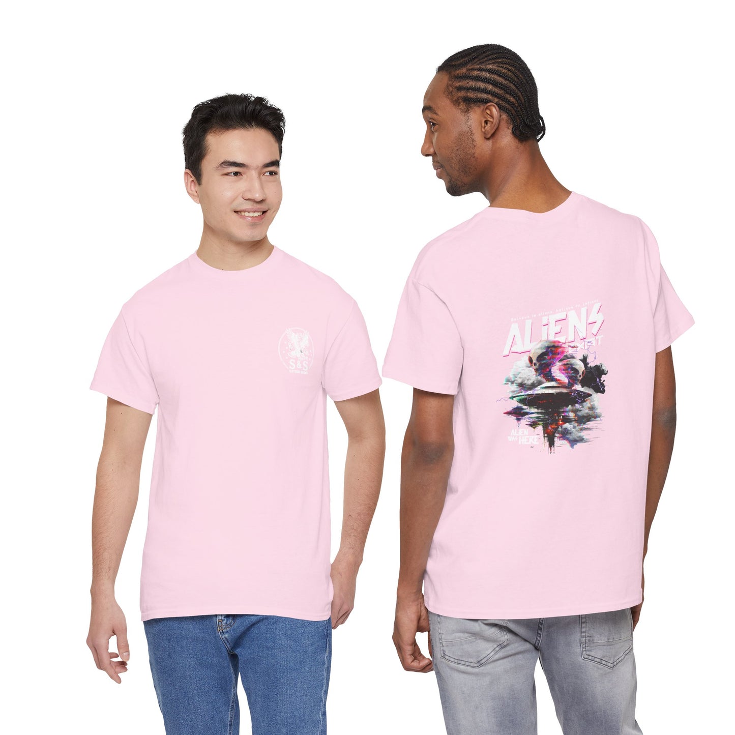 Aliens Exist T-Shirt — Sci-Fi Alien Graphic Streetwear Tee