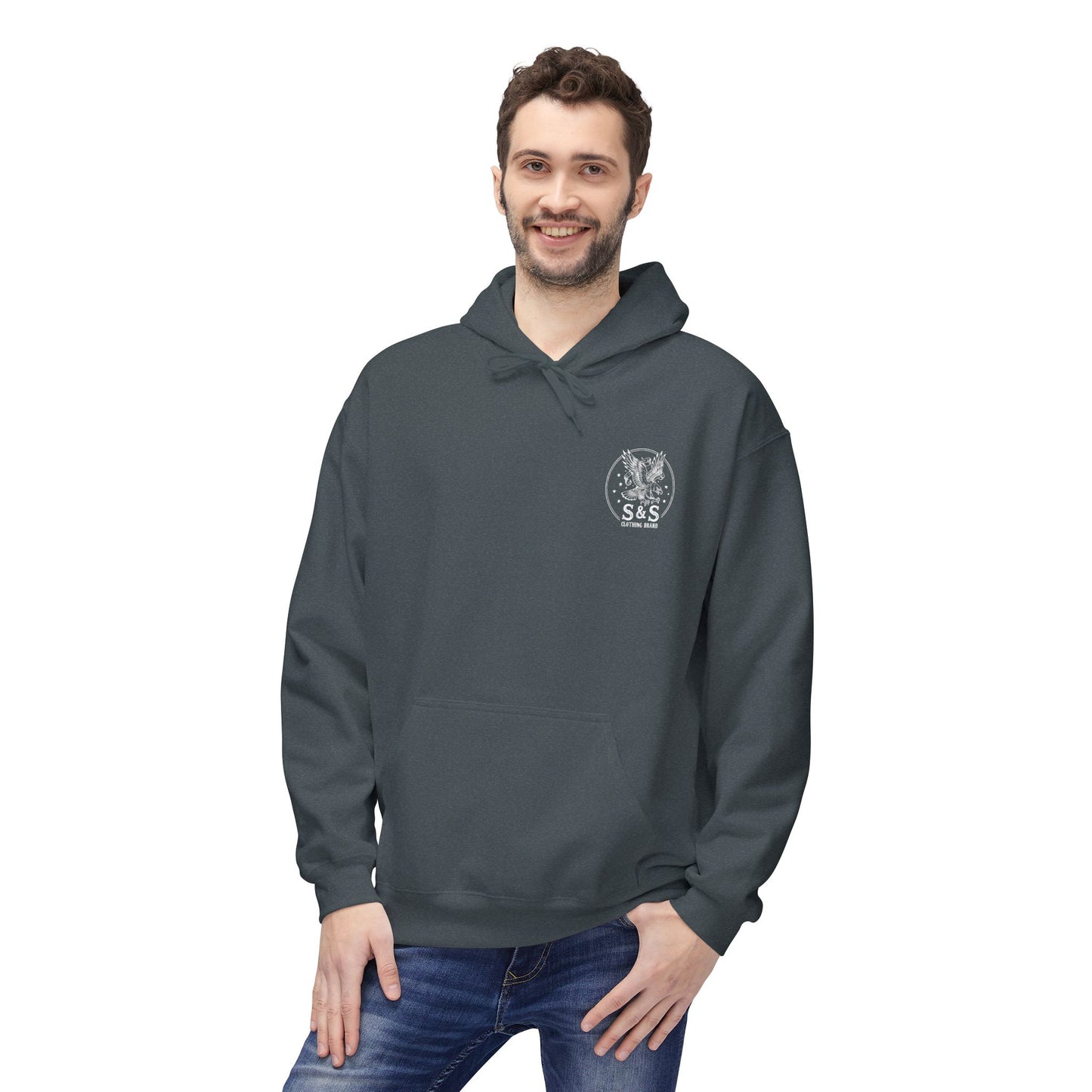 Calming Hustle Hoodie — Yin Yang Koi Graphic Sweatshirt