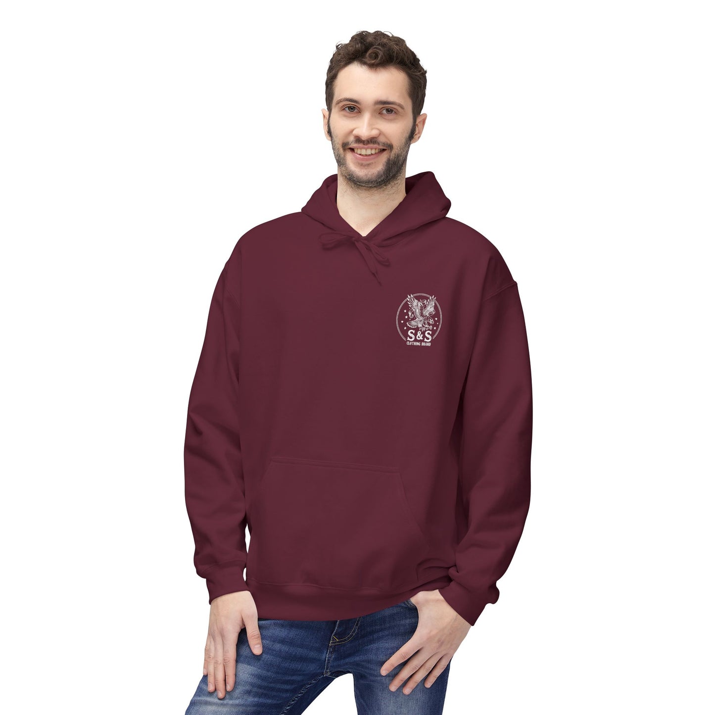 Calming Hustle Hoodie — Yin Yang Koi Graphic Sweatshirt