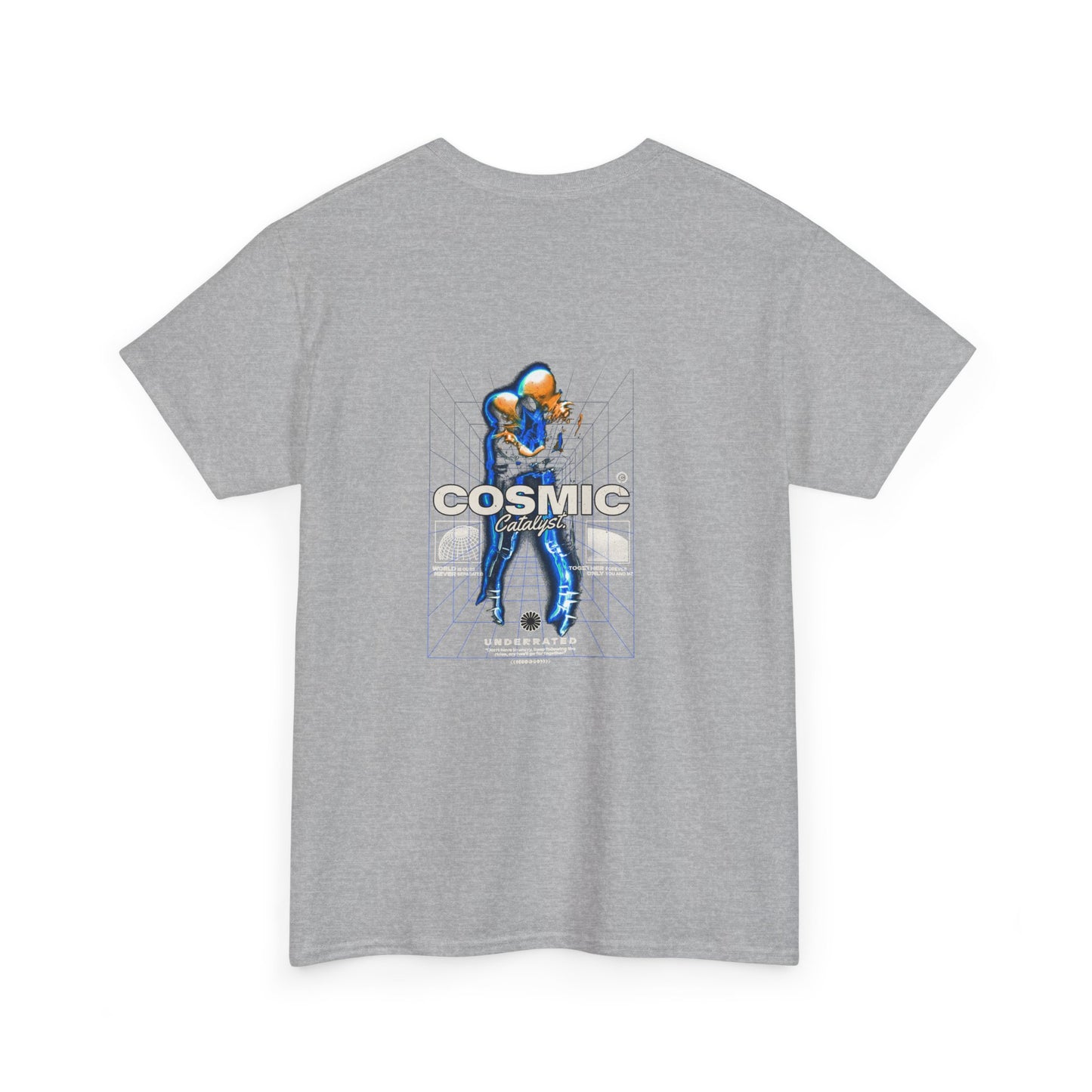 Cosmic Catalyst T-Shirt — Futuristic Sci-Fi Graphic Tee