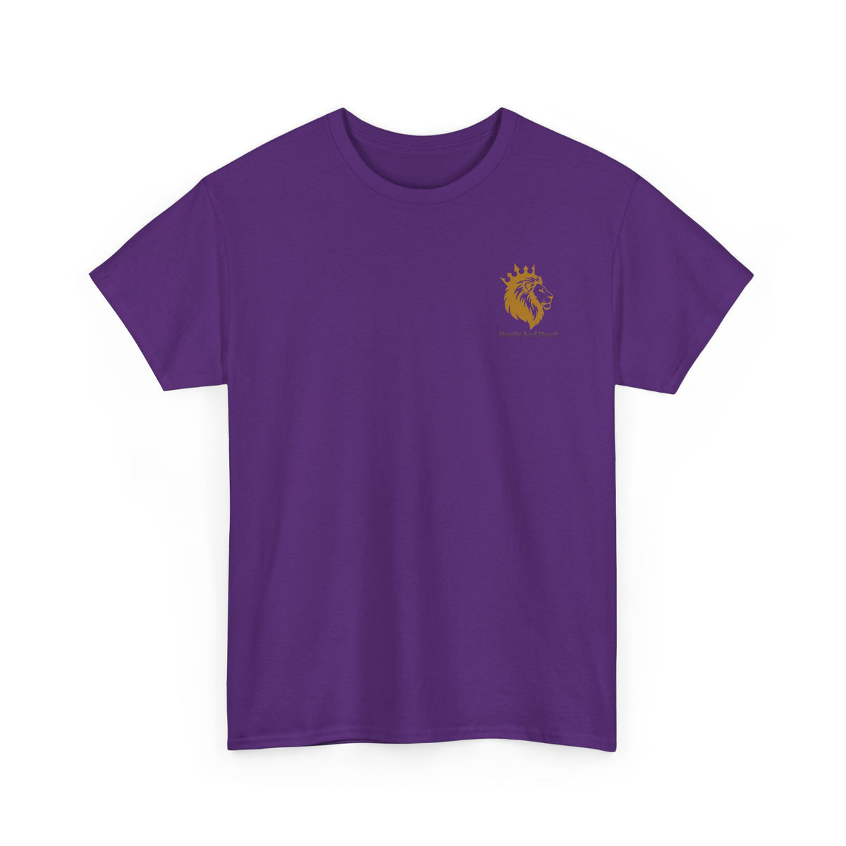 T-Shirt — Minimal Golden Deer Chest Logo Tee