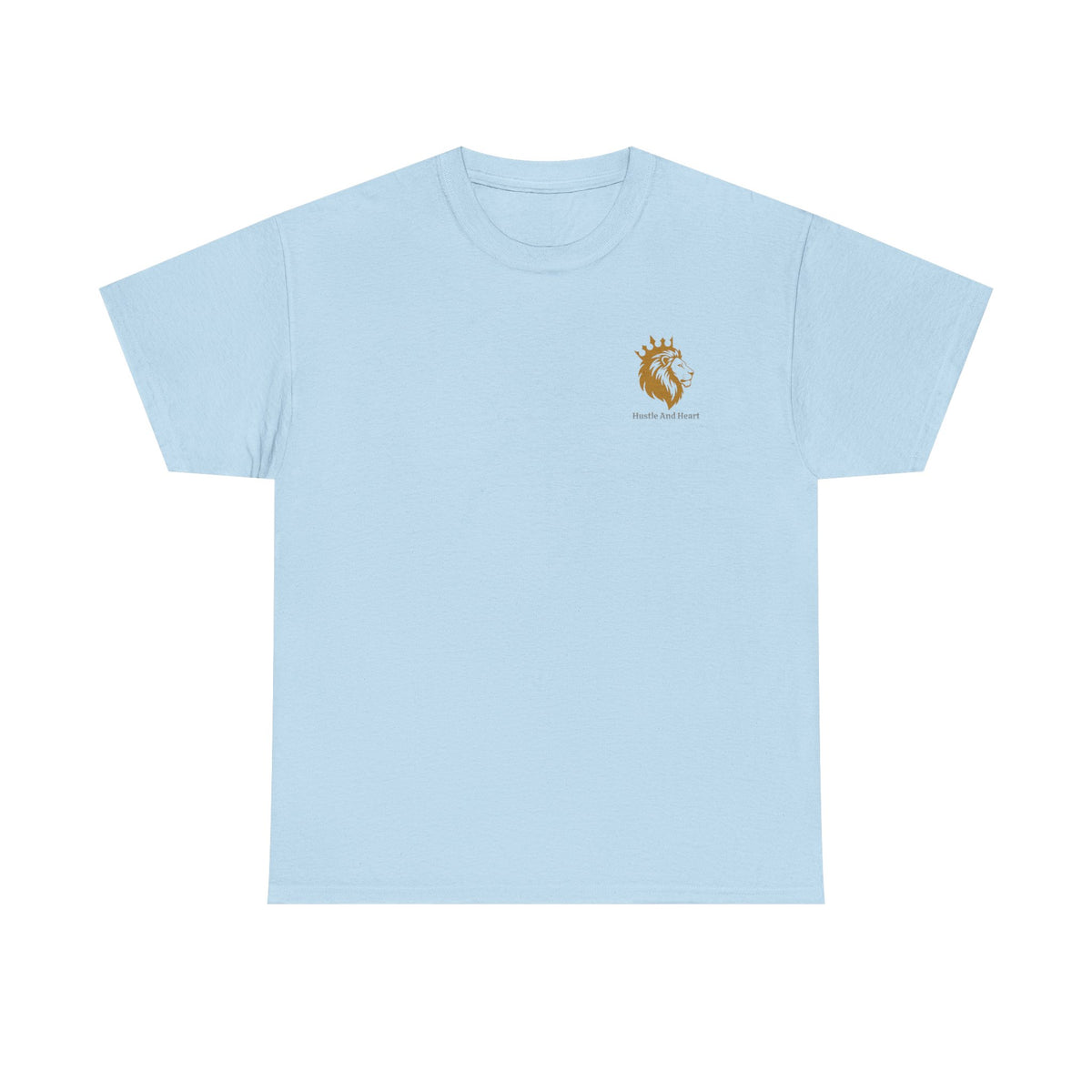 T-Shirt — Minimal Golden Deer Chest Logo Tee