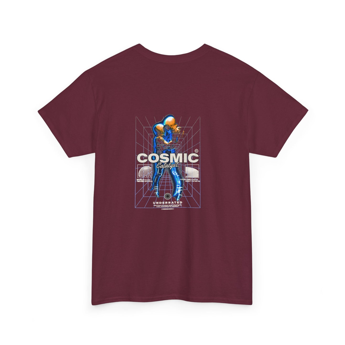 Cosmic Catalyst T-Shirt — Futuristic Sci-Fi Graphic Tee