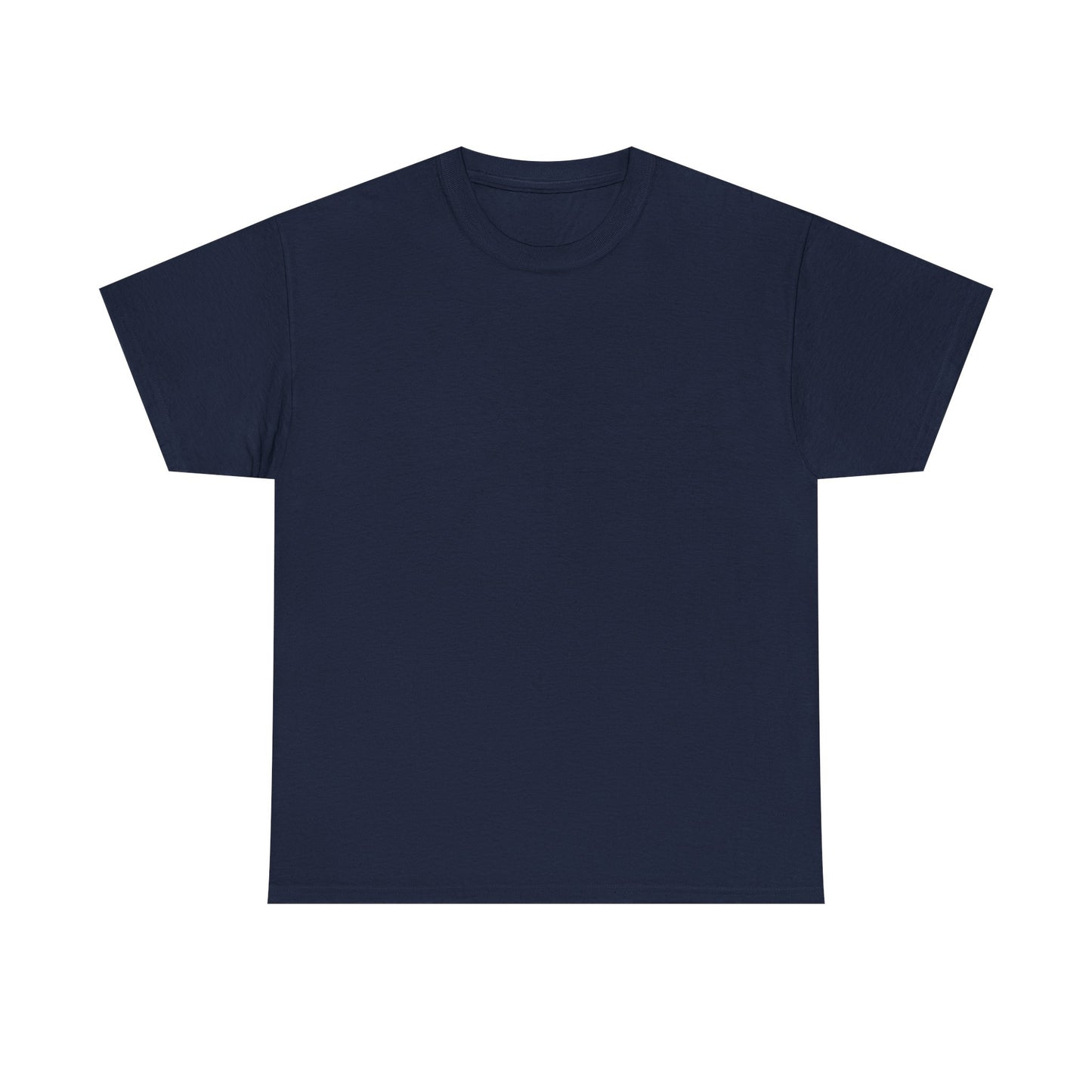 Dynasty Statue Graphic Tee — Bold Text Backprint Streetwear T-Shirt