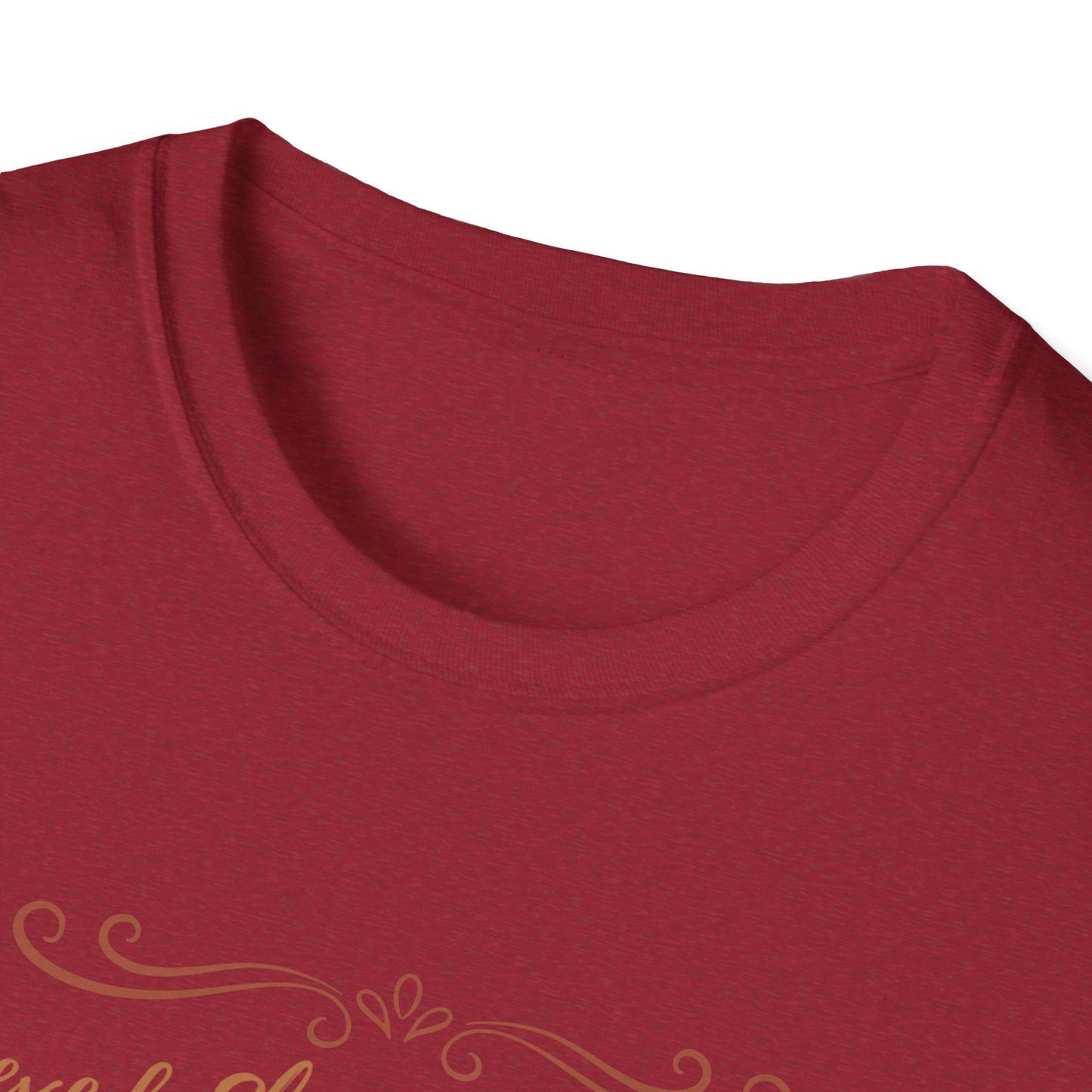 T-Shirt — "She Believed She Could So She Did" Inspirational Script Tee