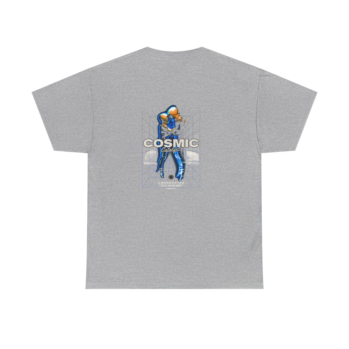 Cosmic Catalyst T-Shirt — Futuristic Sci-Fi Graphic Tee