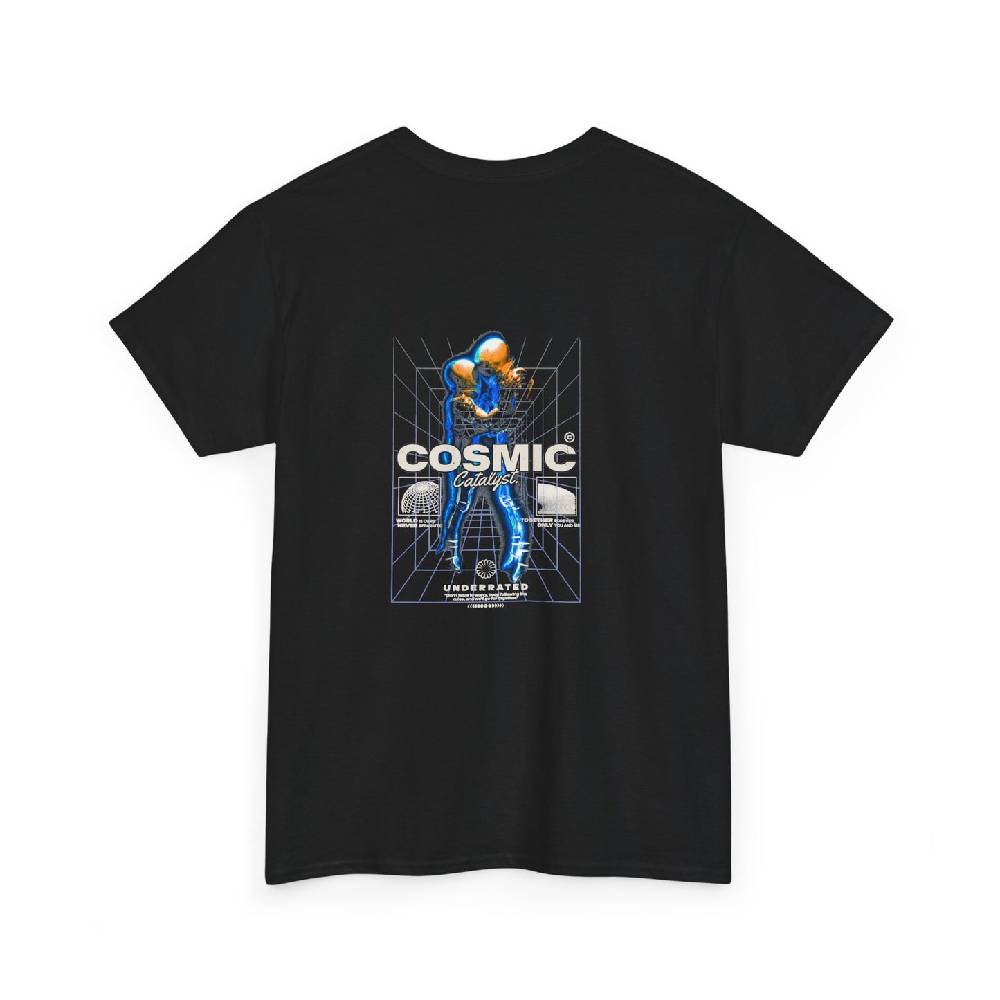 Cosmic Catalyst T-Shirt — Futuristic Sci-Fi Graphic Tee