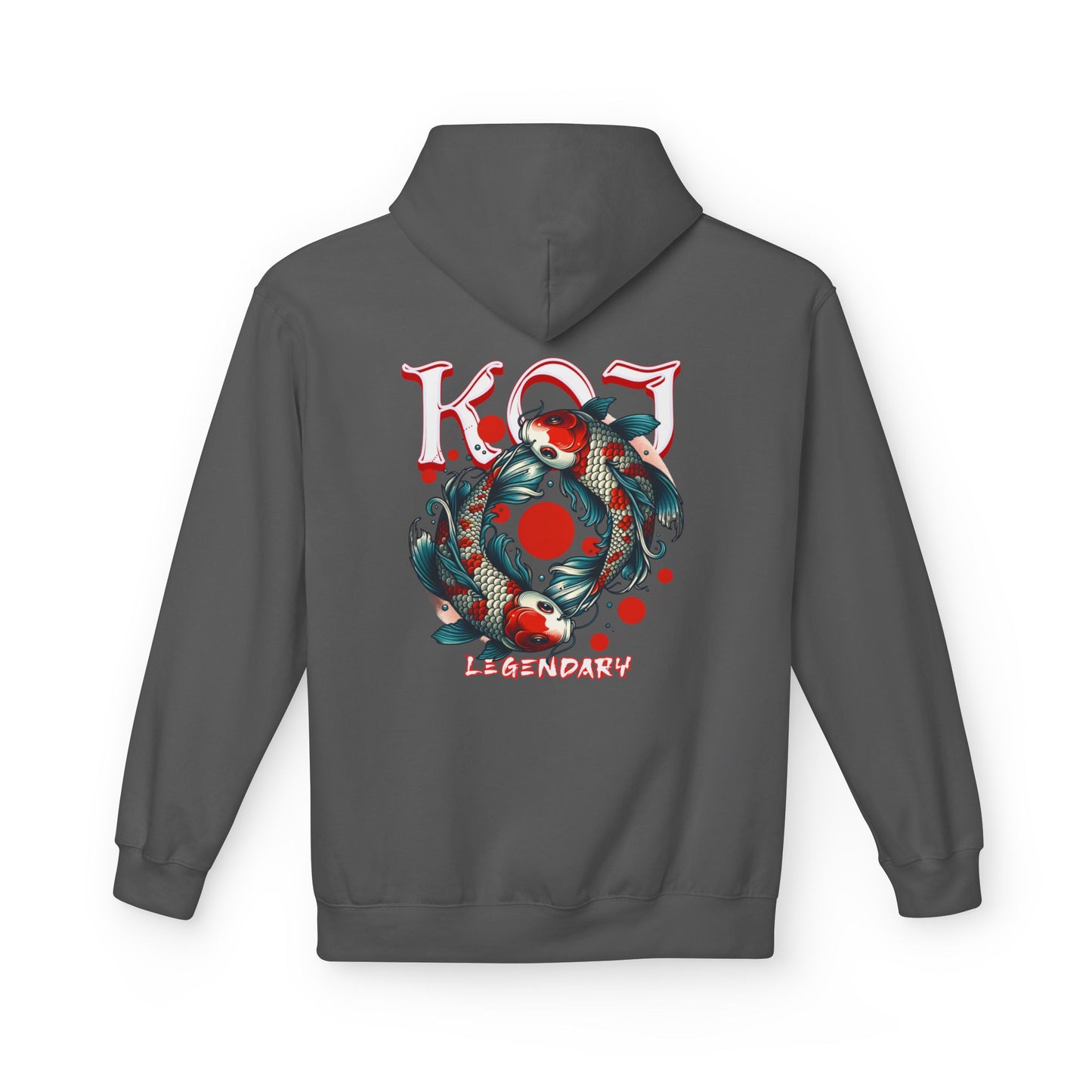 Legendary Koi Graphic Hoodie – Japanese Koi Fish Streetwear