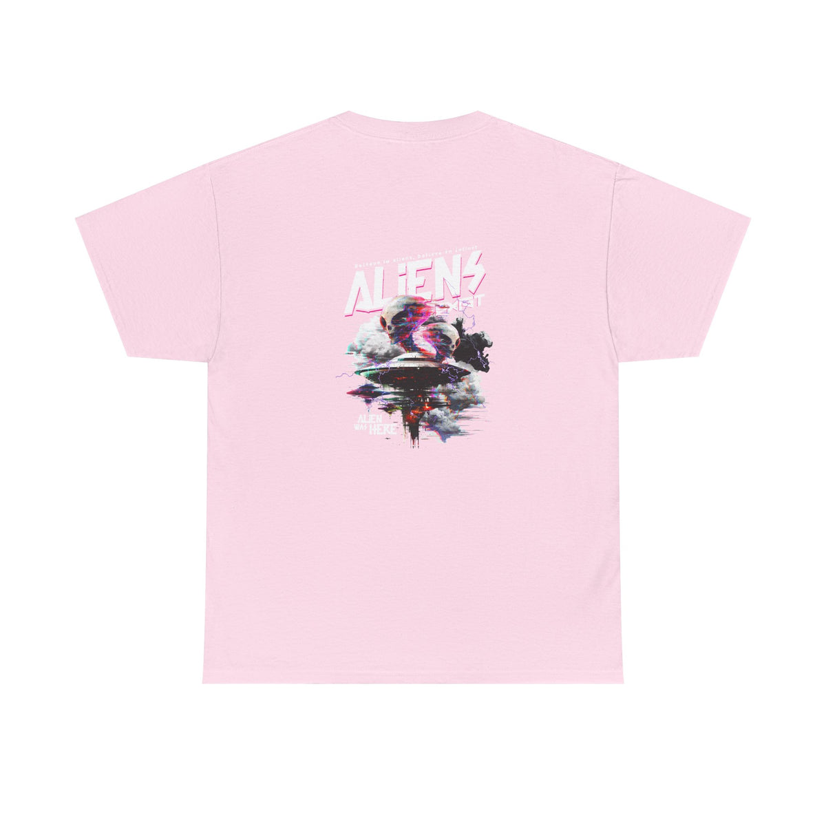 Aliens Exist T-Shirt — Sci-Fi Alien Graphic Streetwear Tee