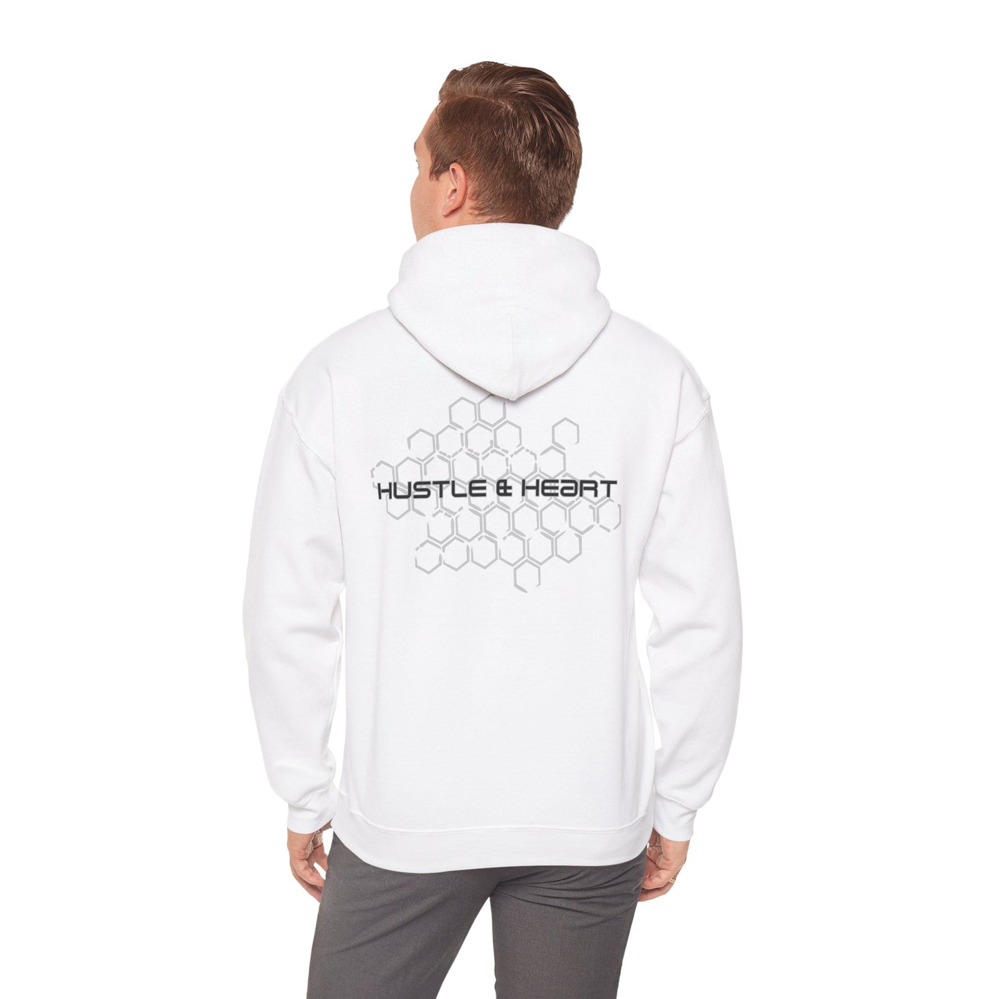 Hoodie — Hustle & Heart Honeycomb Graphic Hooded Sweatshirt