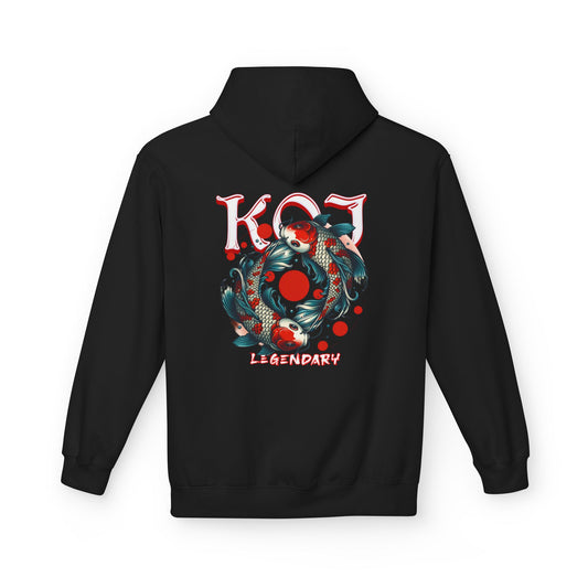 Legendary Koi Graphic Hoodie – Japanese Koi Fish Streetwear