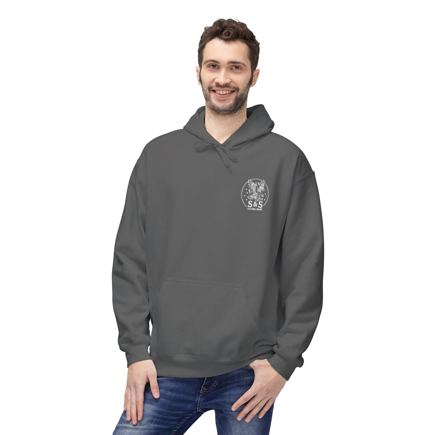 Calming Hustle Hoodie — Yin Yang Koi Graphic Sweatshirt