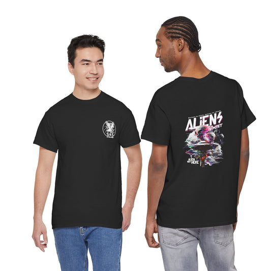 Aliens Exist T-Shirt — Sci-Fi Alien Graphic Streetwear Tee