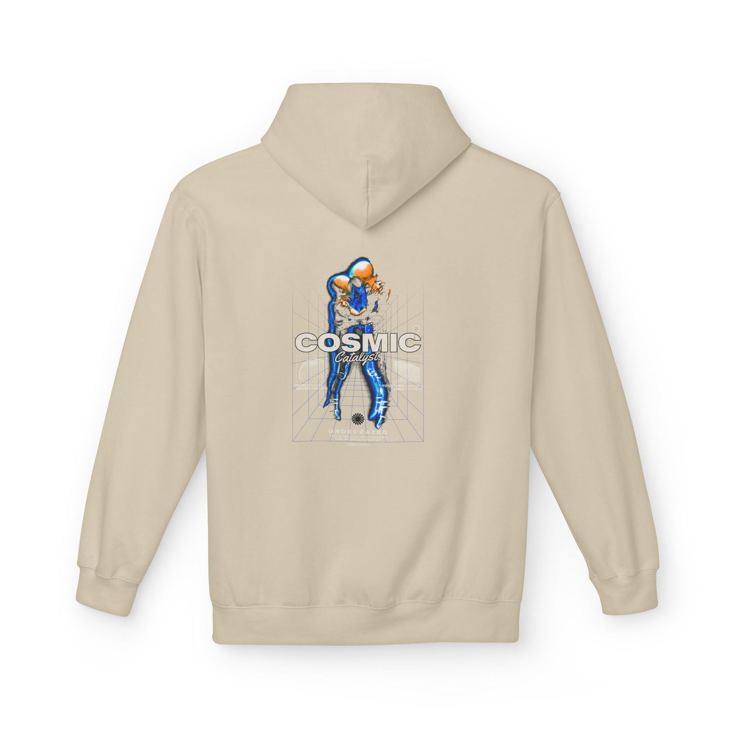 Cosmic Catalyst Graphic Hoodie — Futuristic Sci-Fi