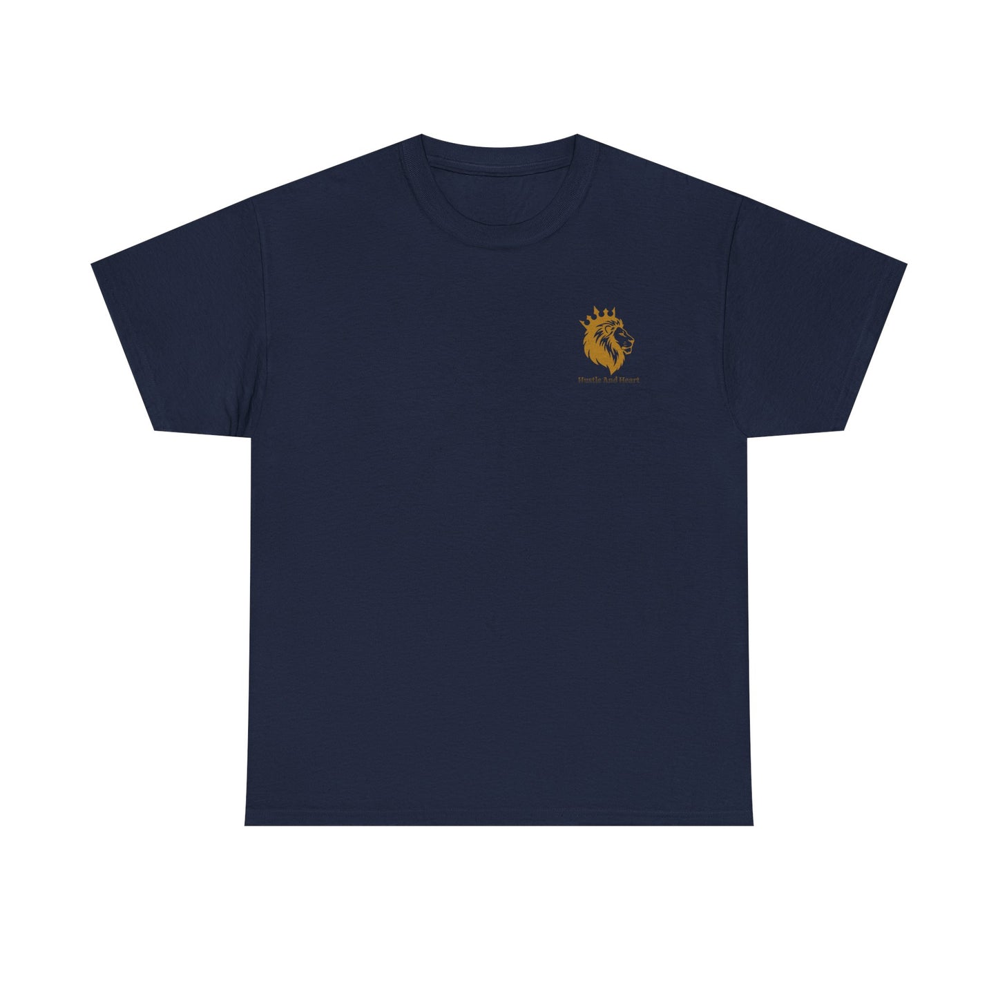 T-Shirt — Minimal Golden Deer Chest Logo Tee