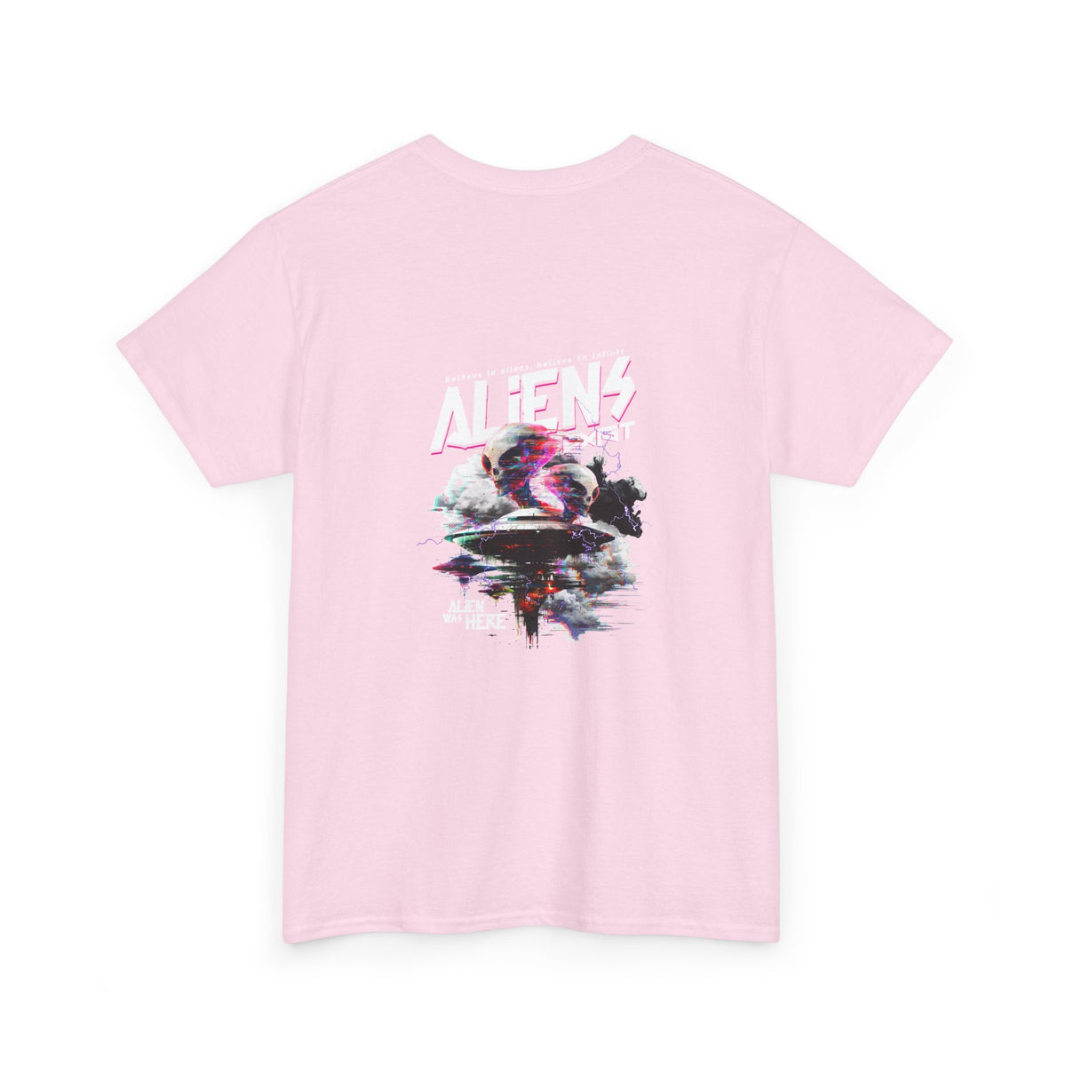 Aliens Exist T-Shirt — Sci-Fi Alien Graphic Streetwear Tee