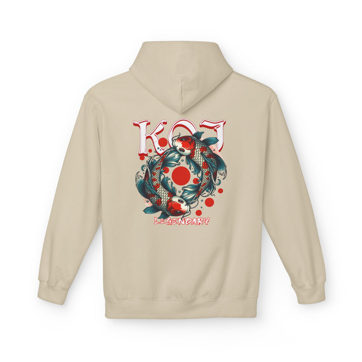 Legendary Koi Graphic Hoodie – Japanese Koi Fish Streetwear