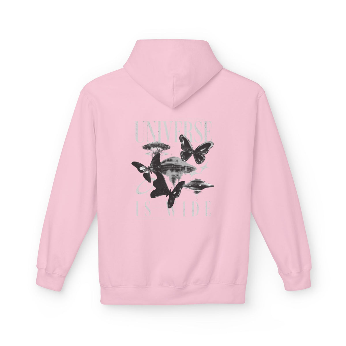 Universe Is Wide Graphic Hoodie — Space Exploration