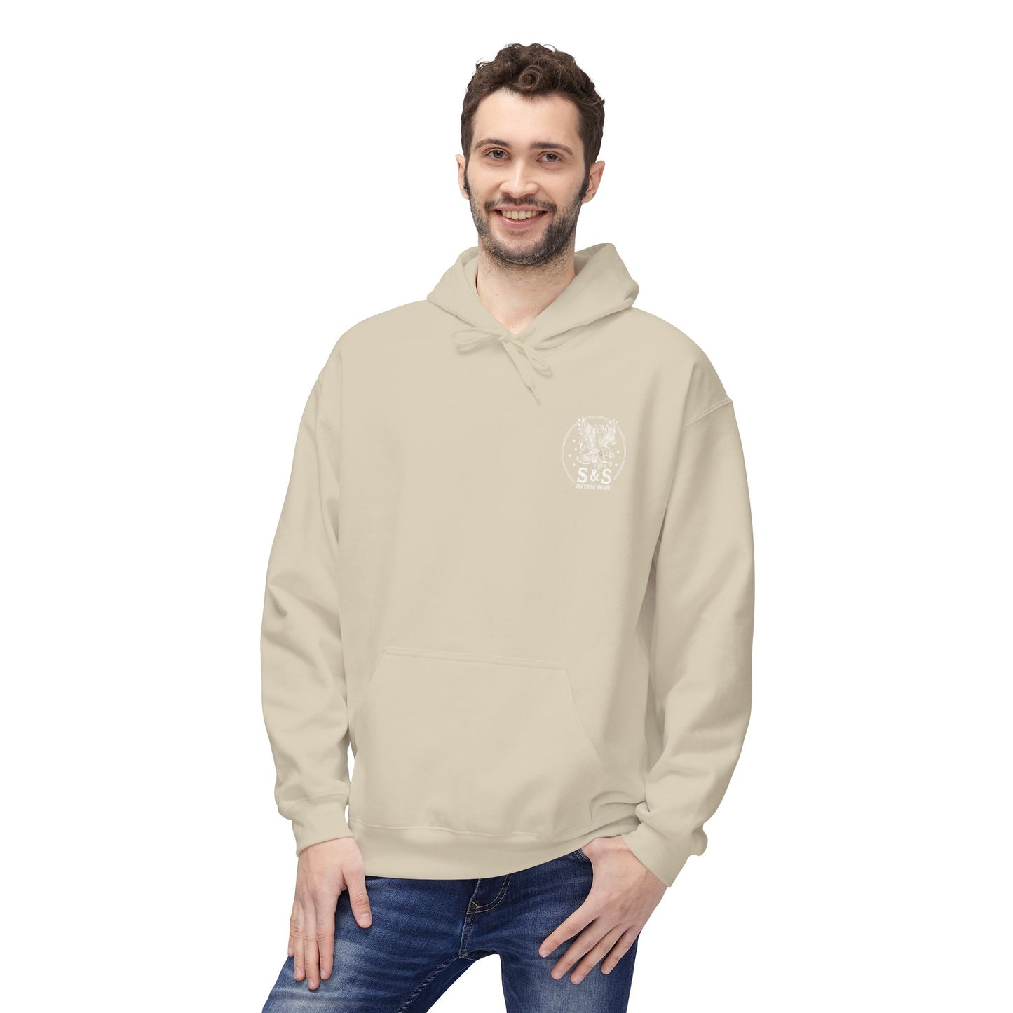 Calming Hustle Hoodie — Yin Yang Koi Graphic Sweatshirt