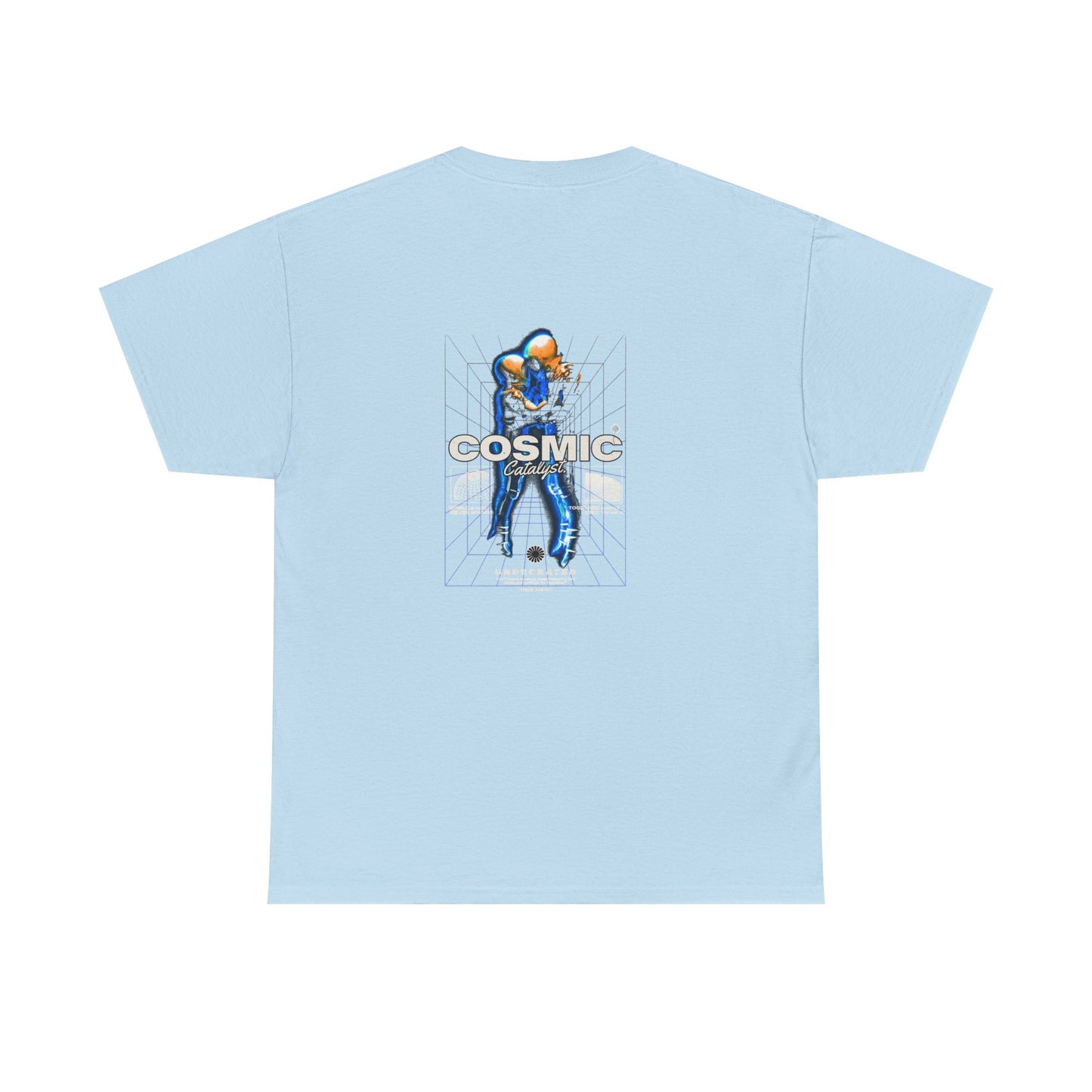 Cosmic Catalyst T-Shirt — Futuristic Sci-Fi Graphic Tee