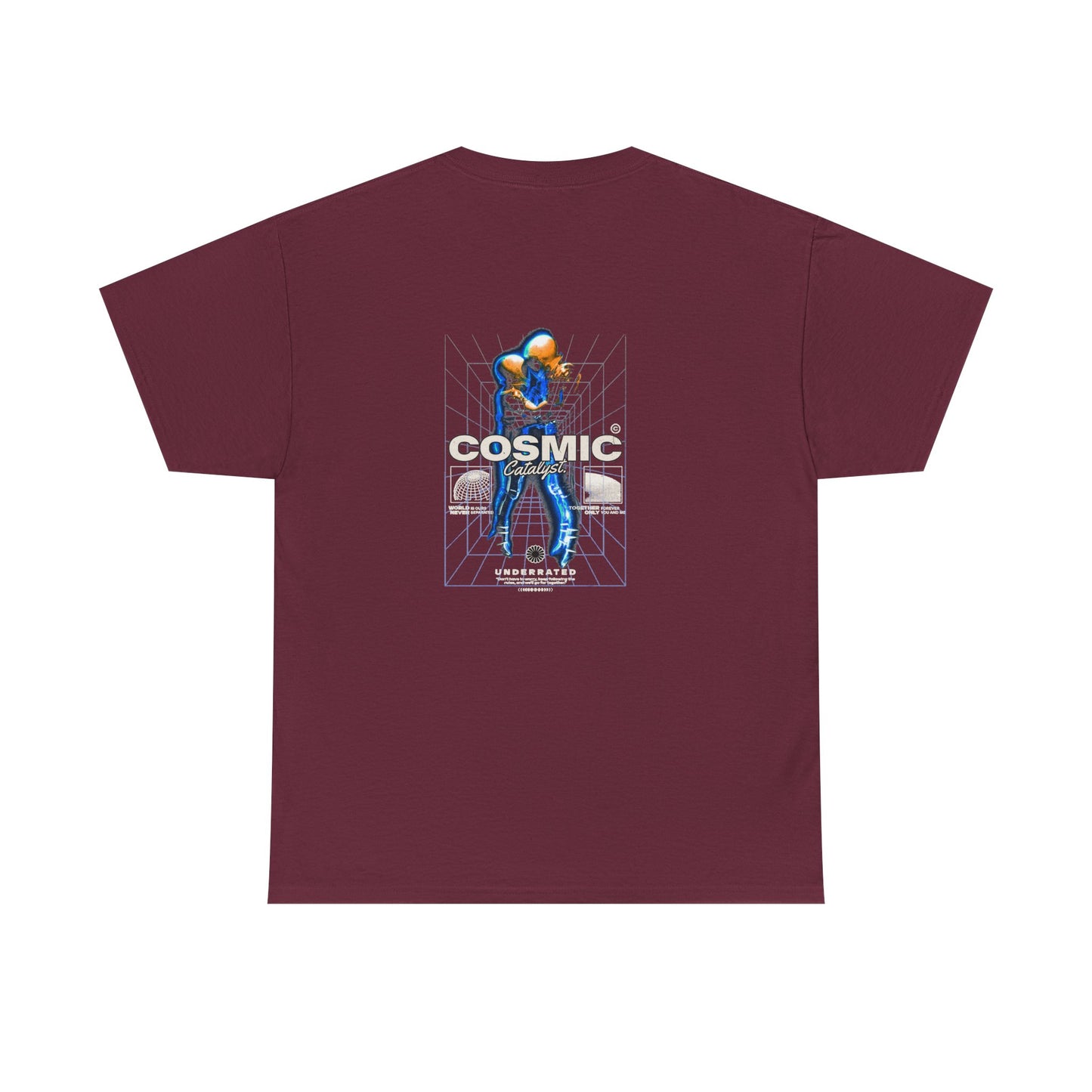 Cosmic Catalyst T-Shirt — Futuristic Sci-Fi Graphic Tee