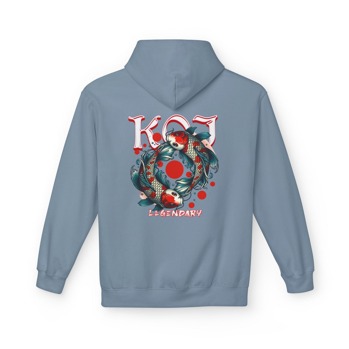 Legendary Koi Graphic Hoodie – Japanese Koi Fish Streetwear