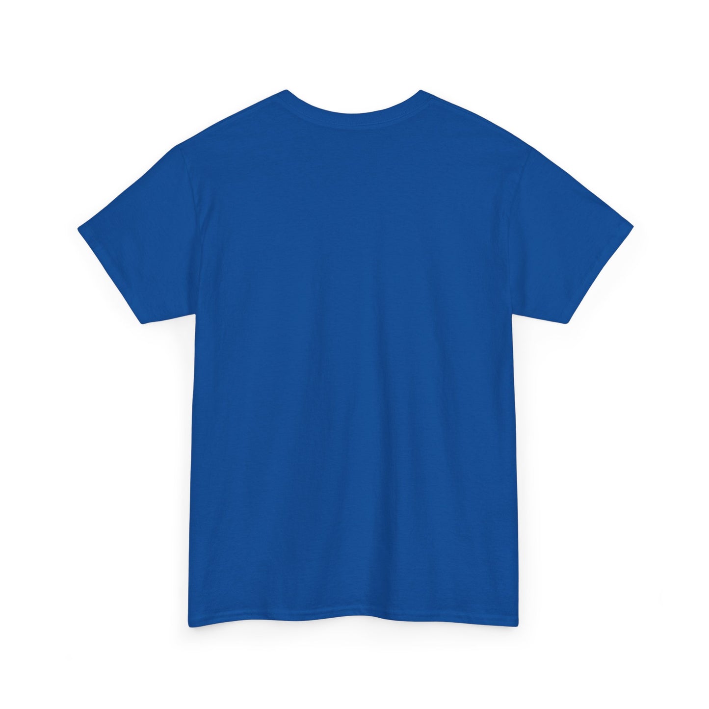 White Badge Tee — Minimalist Smiley Shield Chest Logo T‑Shirt